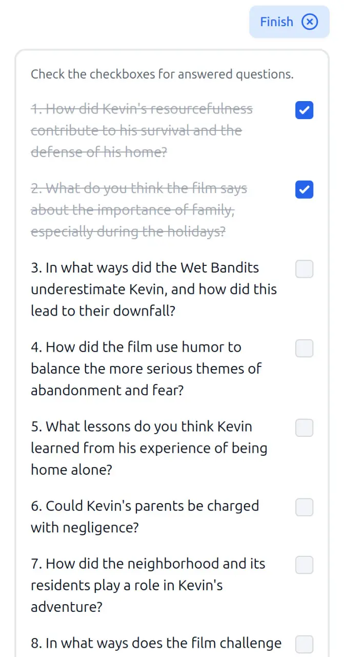 Discuss content with AI